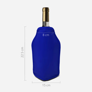 Wine Cooler Sleeve - Blue