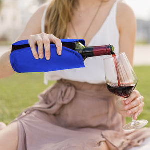 Wine Cooler Sleeve - Blue