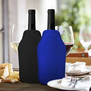 Wine Cooler Sleeve - Blue