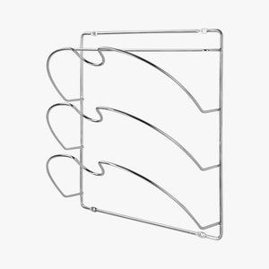 Wall Mounted Pan Lid Holder 3 Tier
