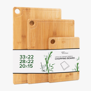 Bamboo Chopping Board Set of 3