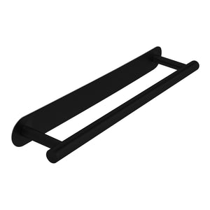 Stainless Steel Bathroom Towel Rack 40cm - Black