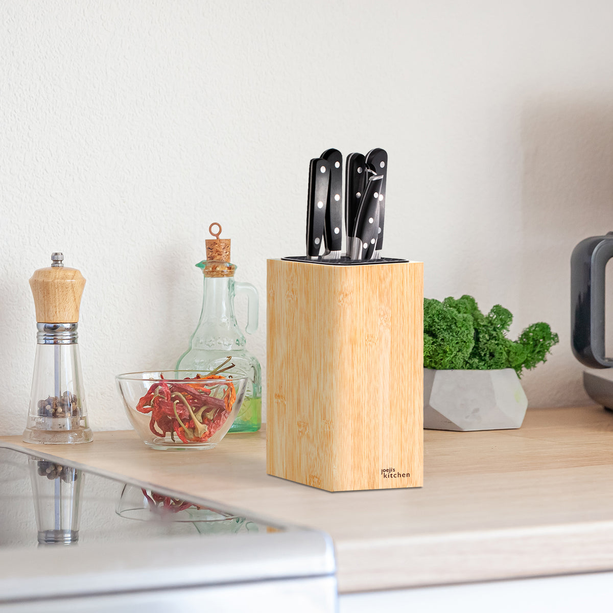 Wooden Knife Block
