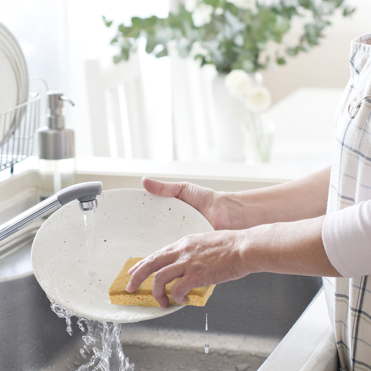 Zero Waste Natural Biodegradable Dish Sponge Pack of 6