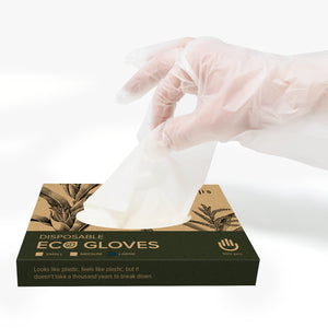 Biodegradable Food Grade Gloves - 100 pack - Large