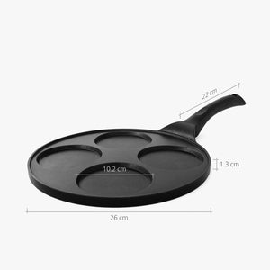 4 Hole Pancake Pan 26cm