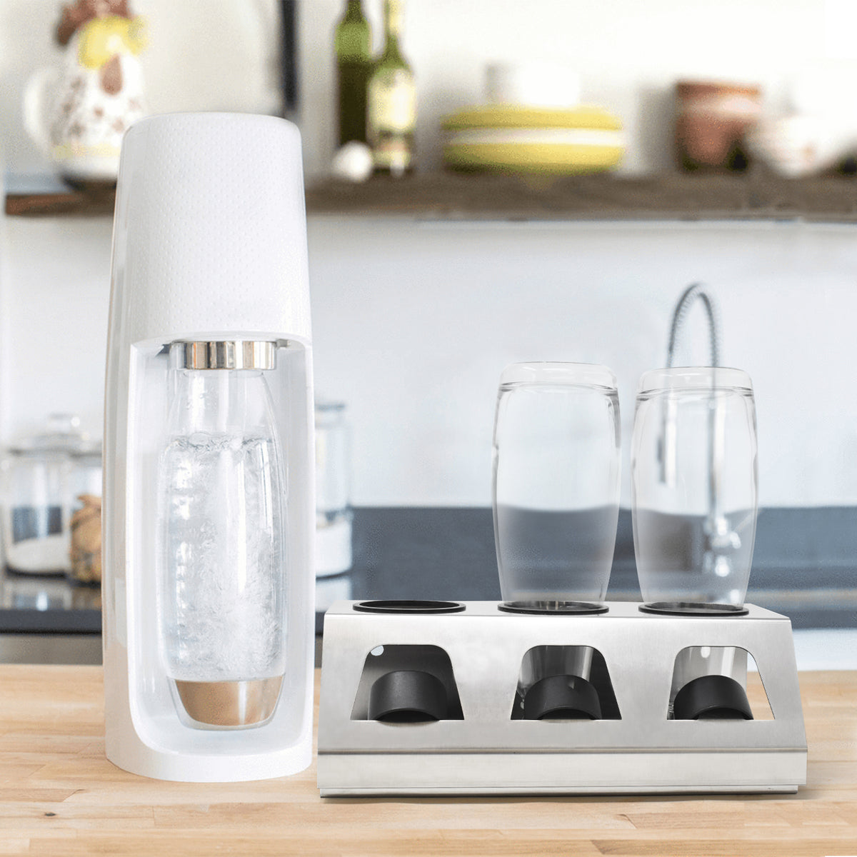 SodaStream Bottle Draining Rack
