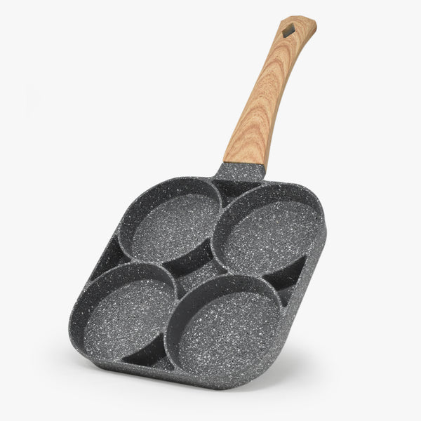 4-Egg Pan Non-Stick 4-Cup Egg Frying Pan Mini Egg Cooker Omelet Pan With Bakelite Handle Aluminum Egg Skillet Easy Clean Divided Typea 14b11364 Fbd1 482d 9748 Aebfc6aad7cb.5d53f28aa6ae5044d69e8f6b5750894b - View #7