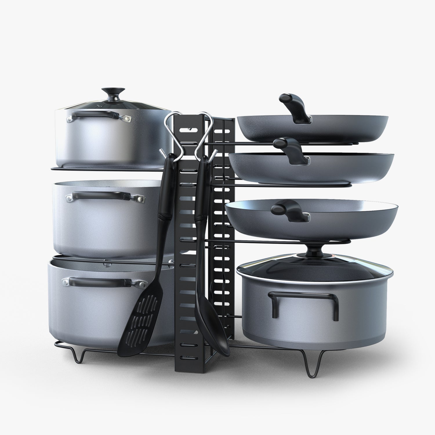 Pot and Pan Organizer - 8 Tier
