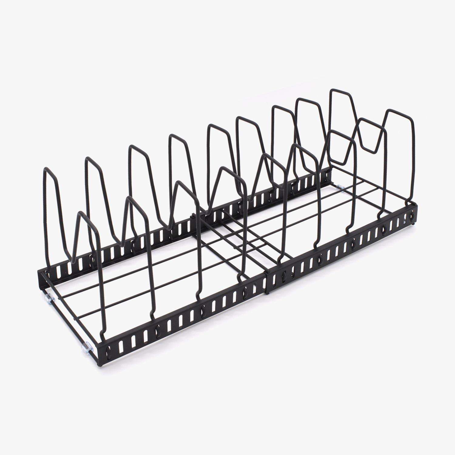 Verstellbares Back geschirr Rack Pan und Deckel Organizer Kochgeschirr Rack für Verstellbares Back geschirr Rack Pan und Deckel Organizer Kochgeschirr Rack für
