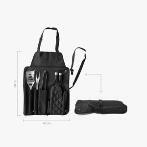 BBQ Tools Set with Apron Size