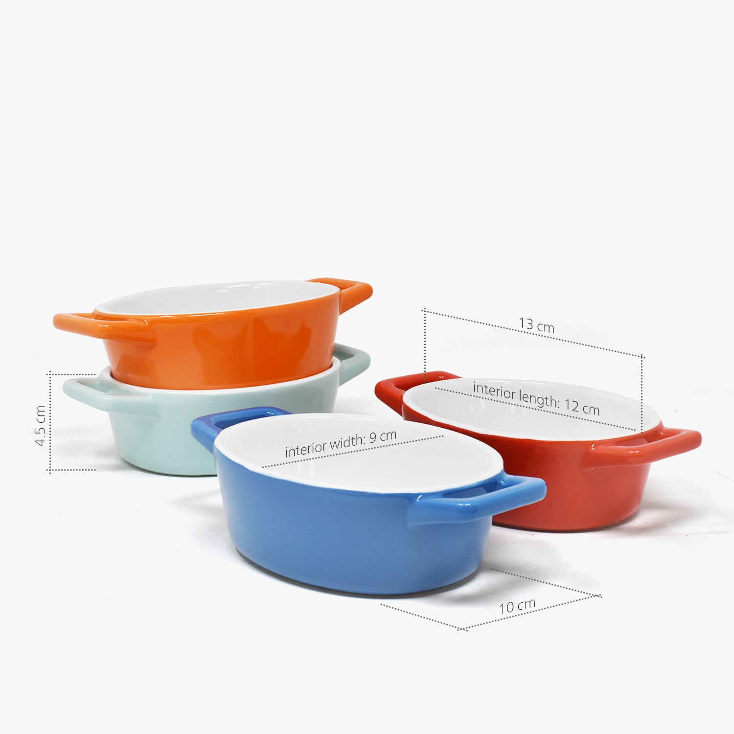 YMASINS Casserole Dishes for Oven, Ceramic Baking Dish Set of 3