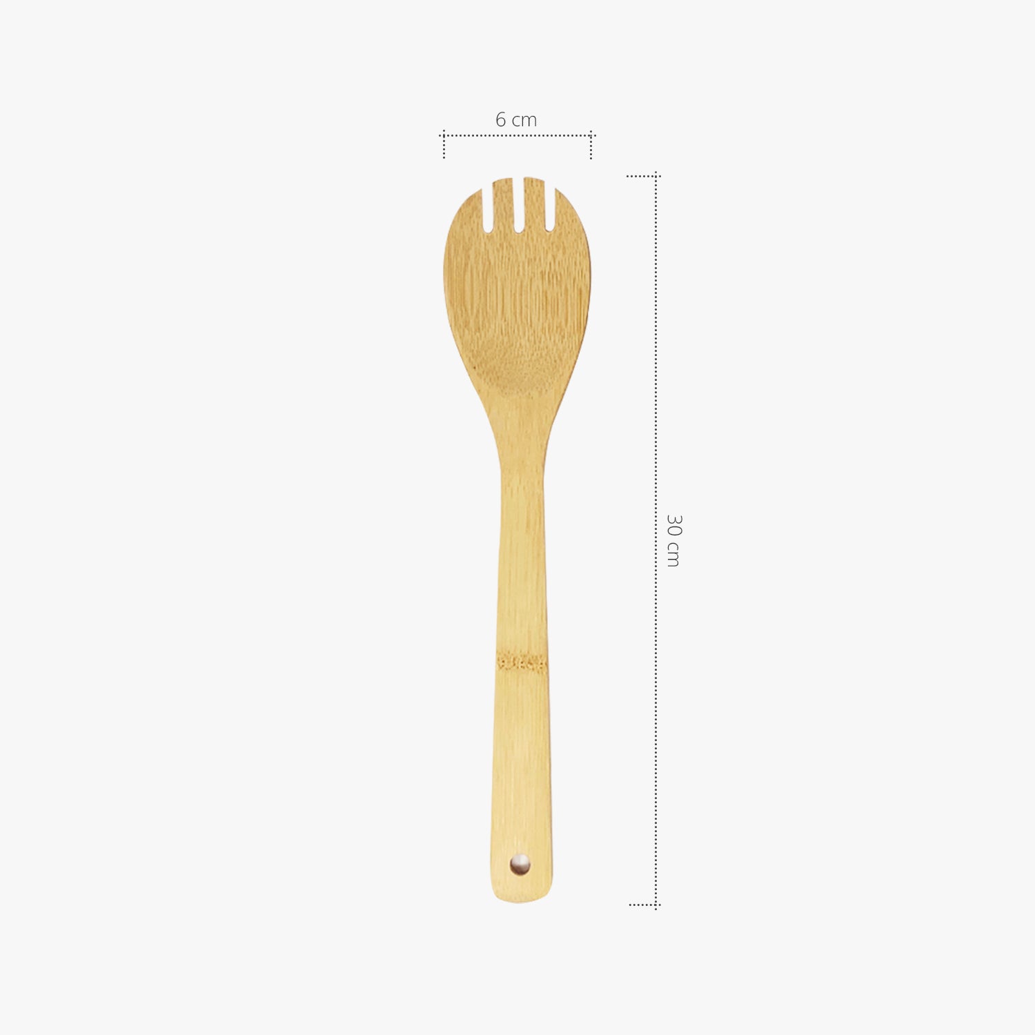 6-Piece Bamboo Utensils Set