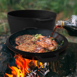 Dutch Oven for Cooking Outdoors