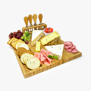 Cheese Bamboo Charcuterie Board