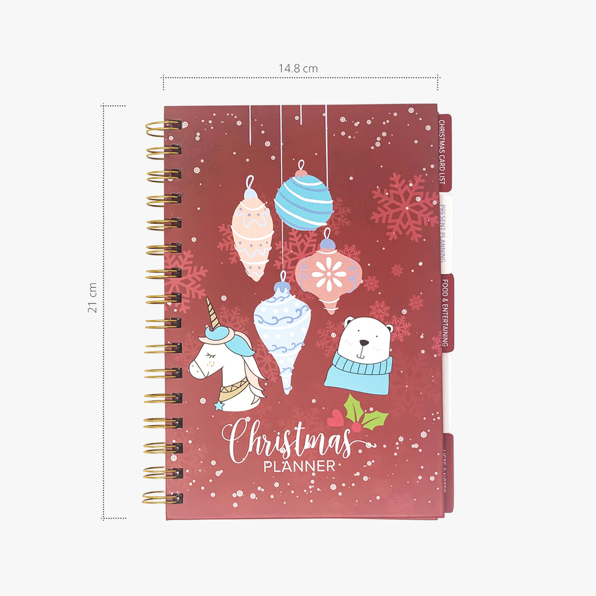 Christmas Planner Organiser Front