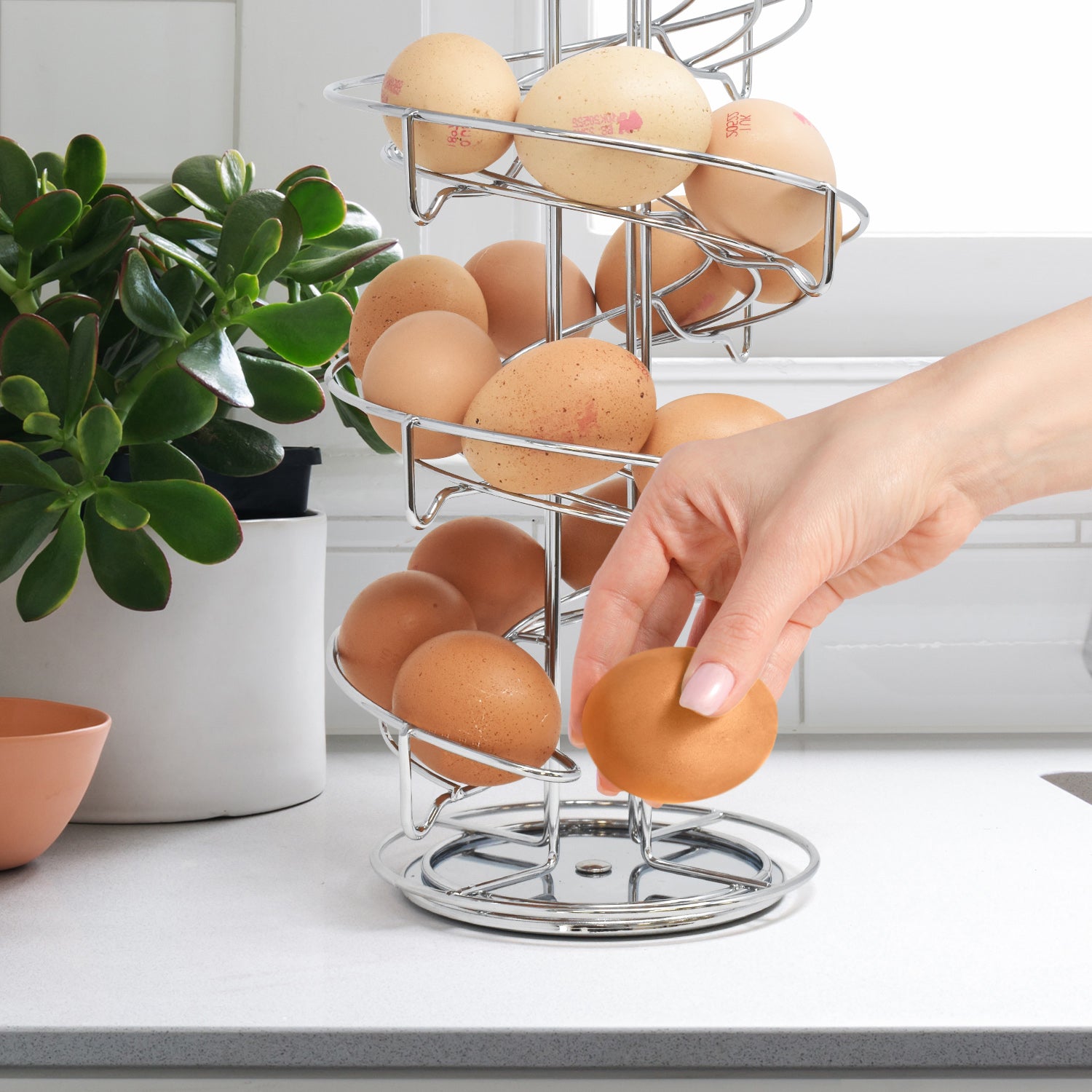The Egg Skelter: Helter skelter design egg holder ~ Fresh Design Blog