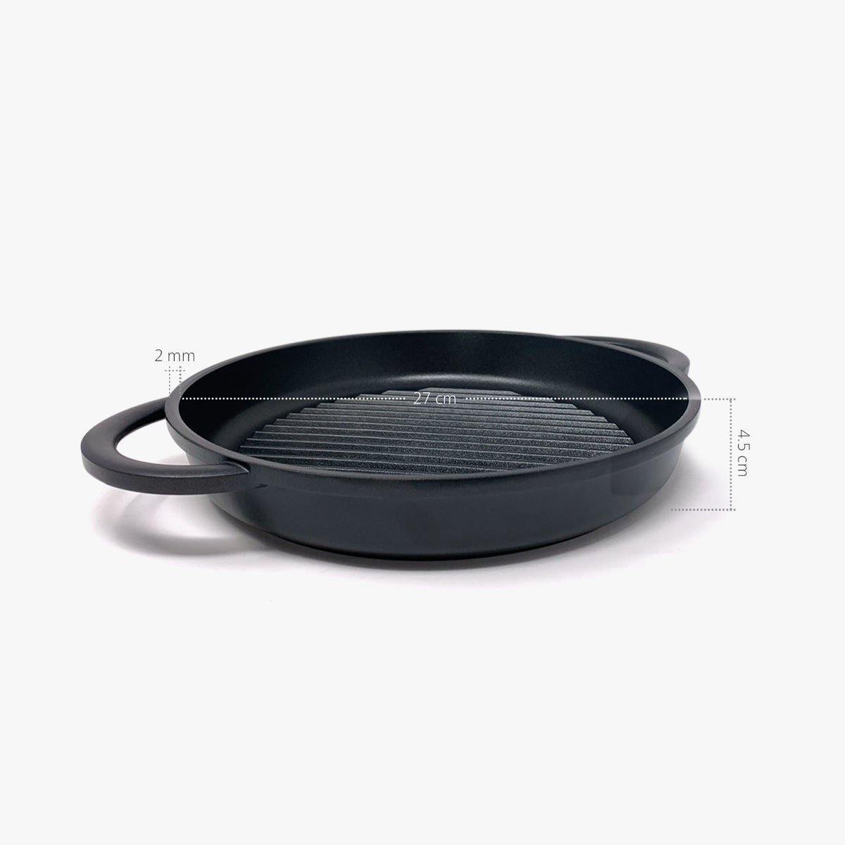Round Cast Aluminium Griddle Pan Size