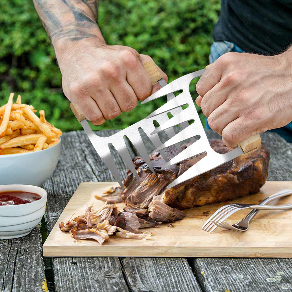 BBQ Pork Pulled Meat Shredder