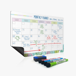 Monthly Whiteboard Planner