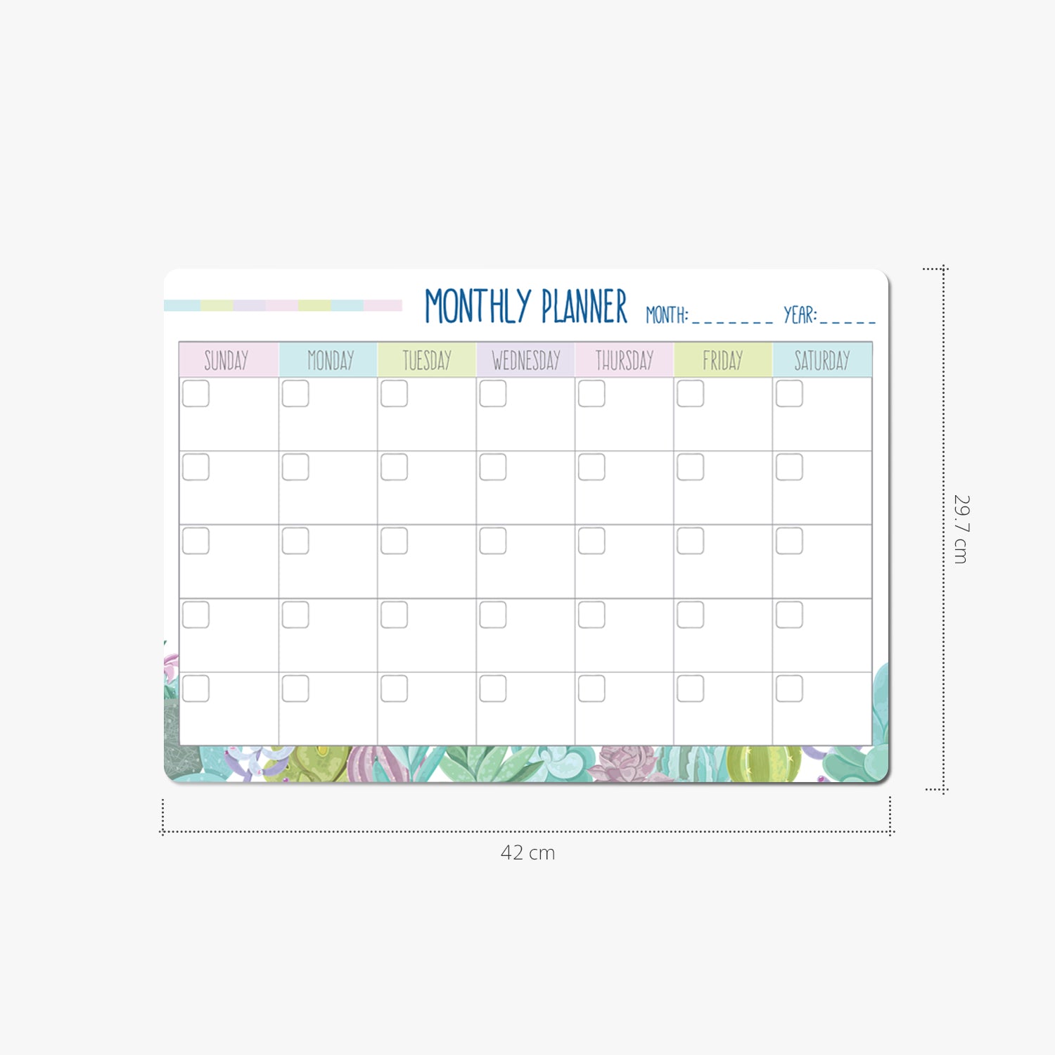 Planner Mensile Da Parete Con Lavagna Bianca - Un Grande Mese Davanti A Noi Planner Mensile Da Parete Con Lavagna Bianca - Un Grande Mese Davanti A Noi