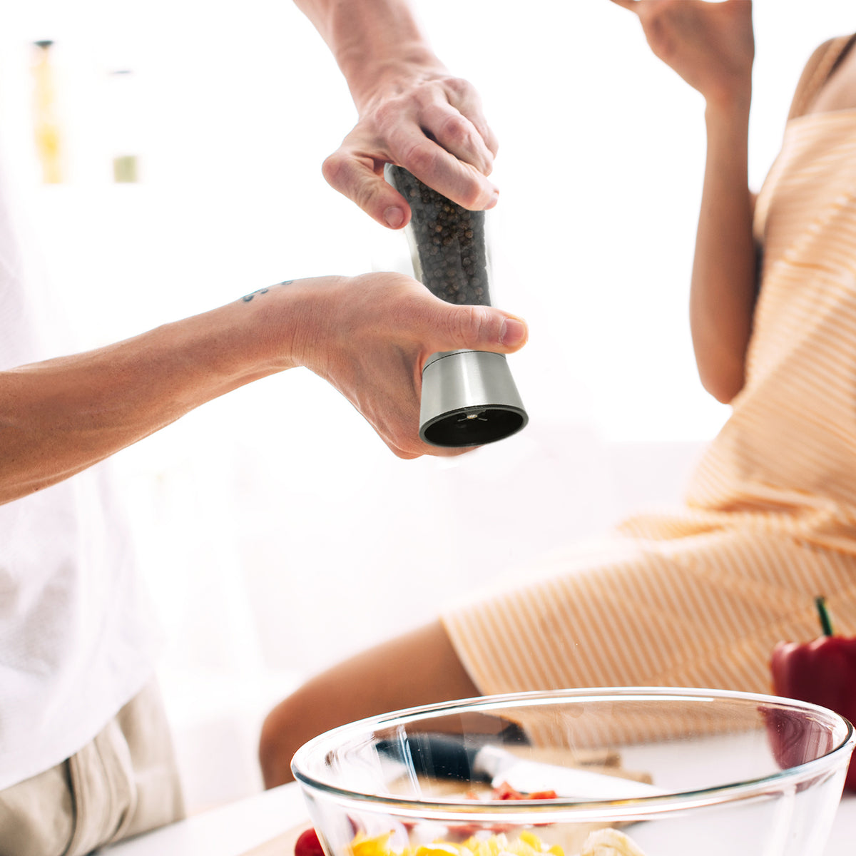 Salt and Pepper Grinder Set