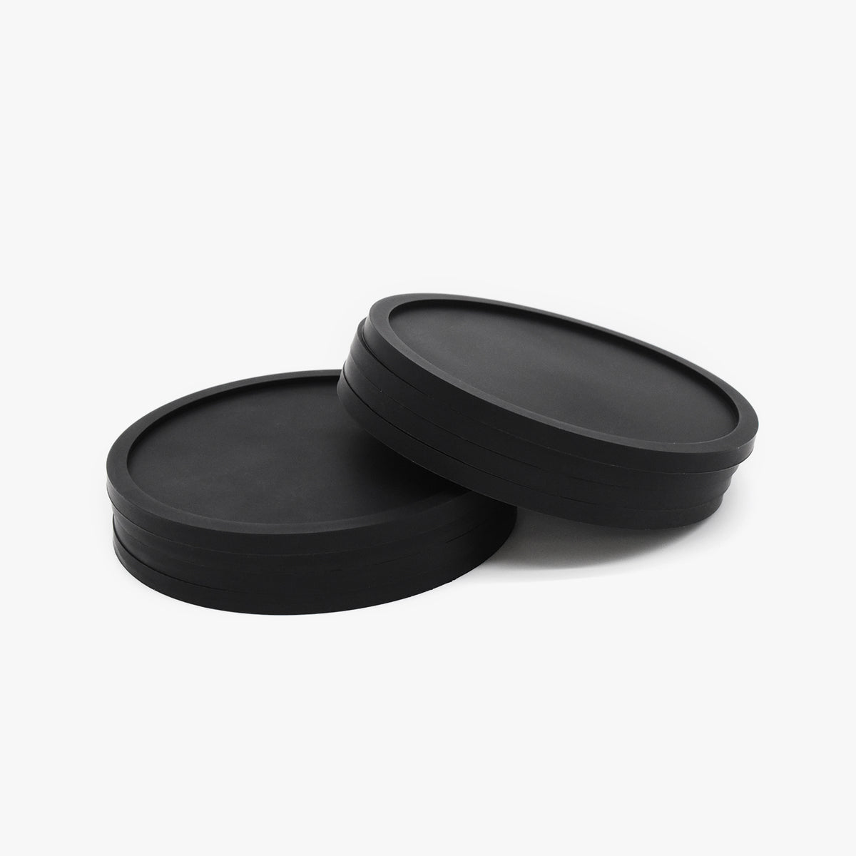 Black Silicone Coasters