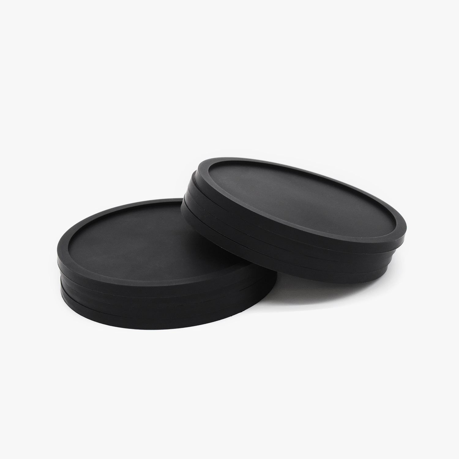 Black Silicone Coasters