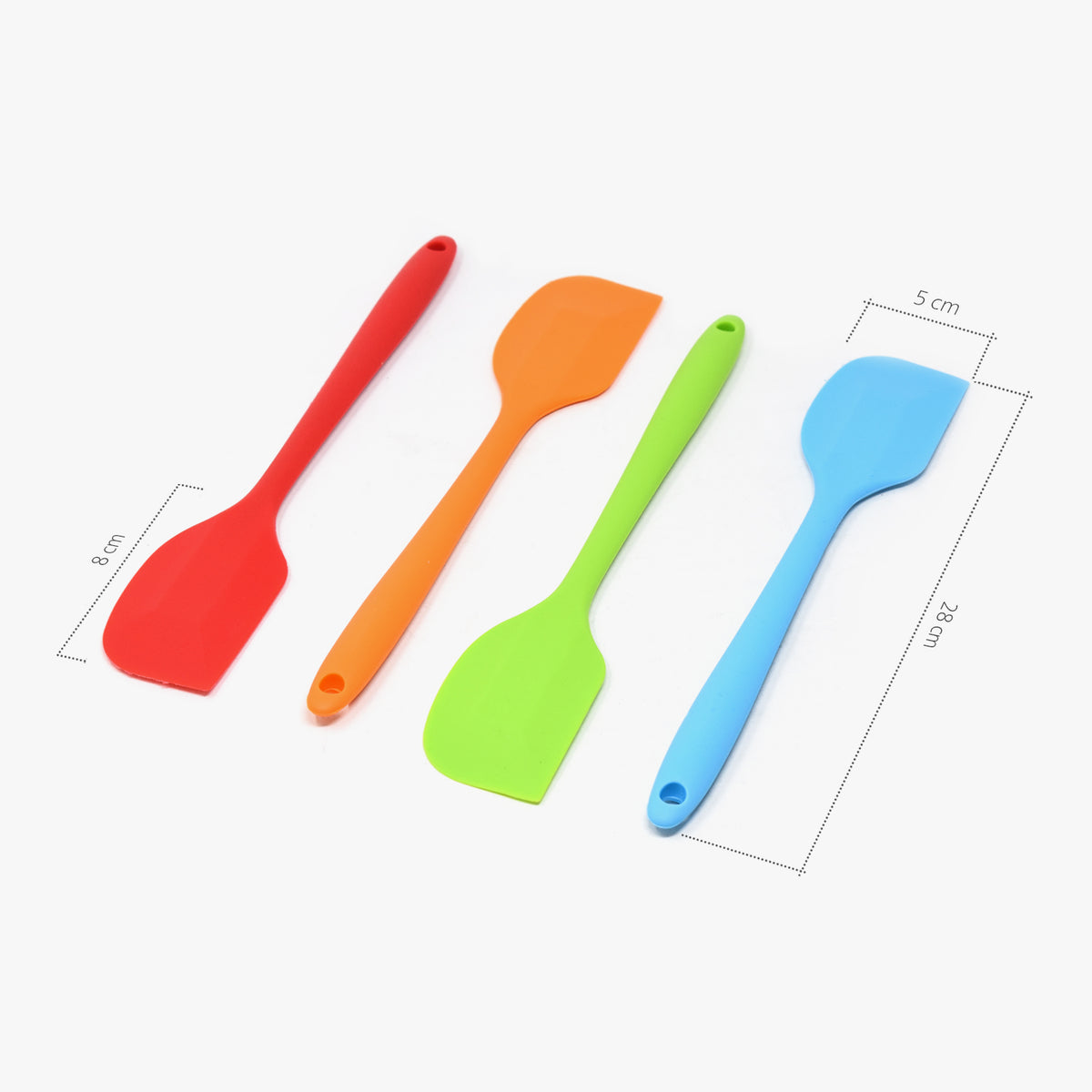 Silicone Spatula Utensils Size
