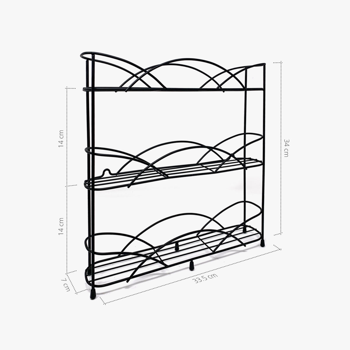 Spice Rack Size