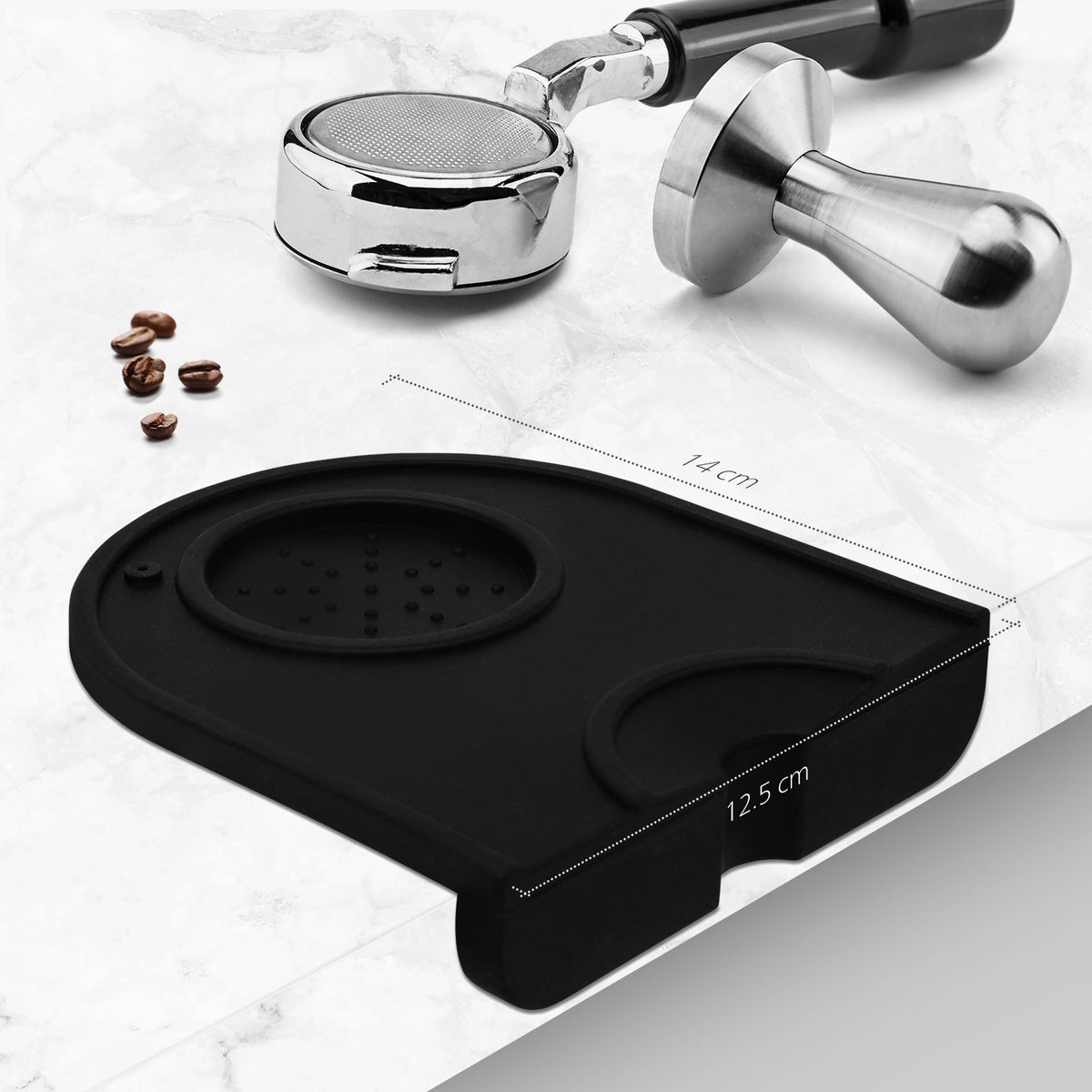 Coffee Tamper Mat Size