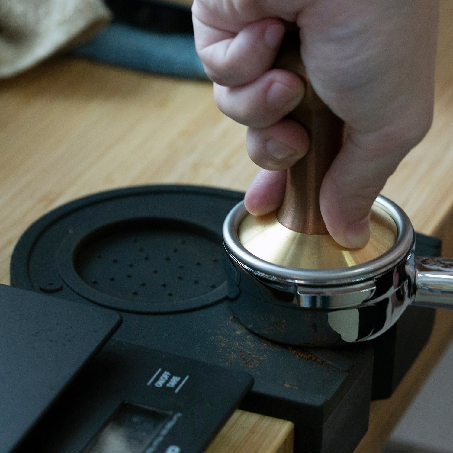 Espresso Coffee Tamping Mat Anit-Slip Black 8 x 6 Inches – Good Brothers  Coffee LLC.