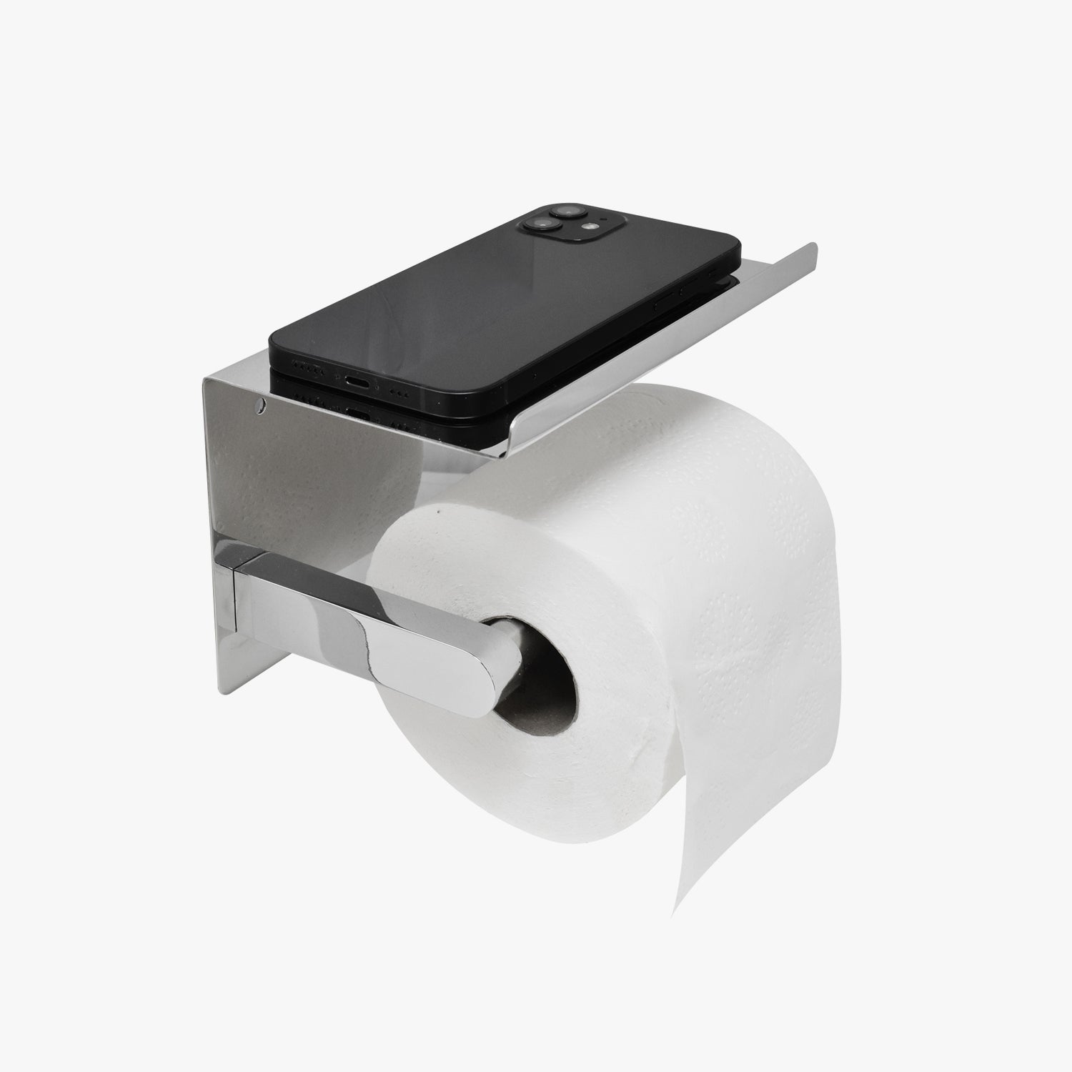 Porte Papier Toilette Sur Pied Porte Rouleau En Acier Inoxydable