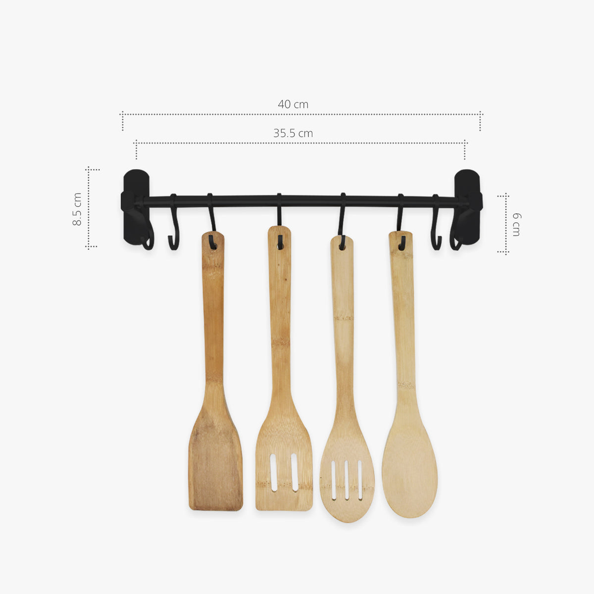Kitchen Utensil Rack Size