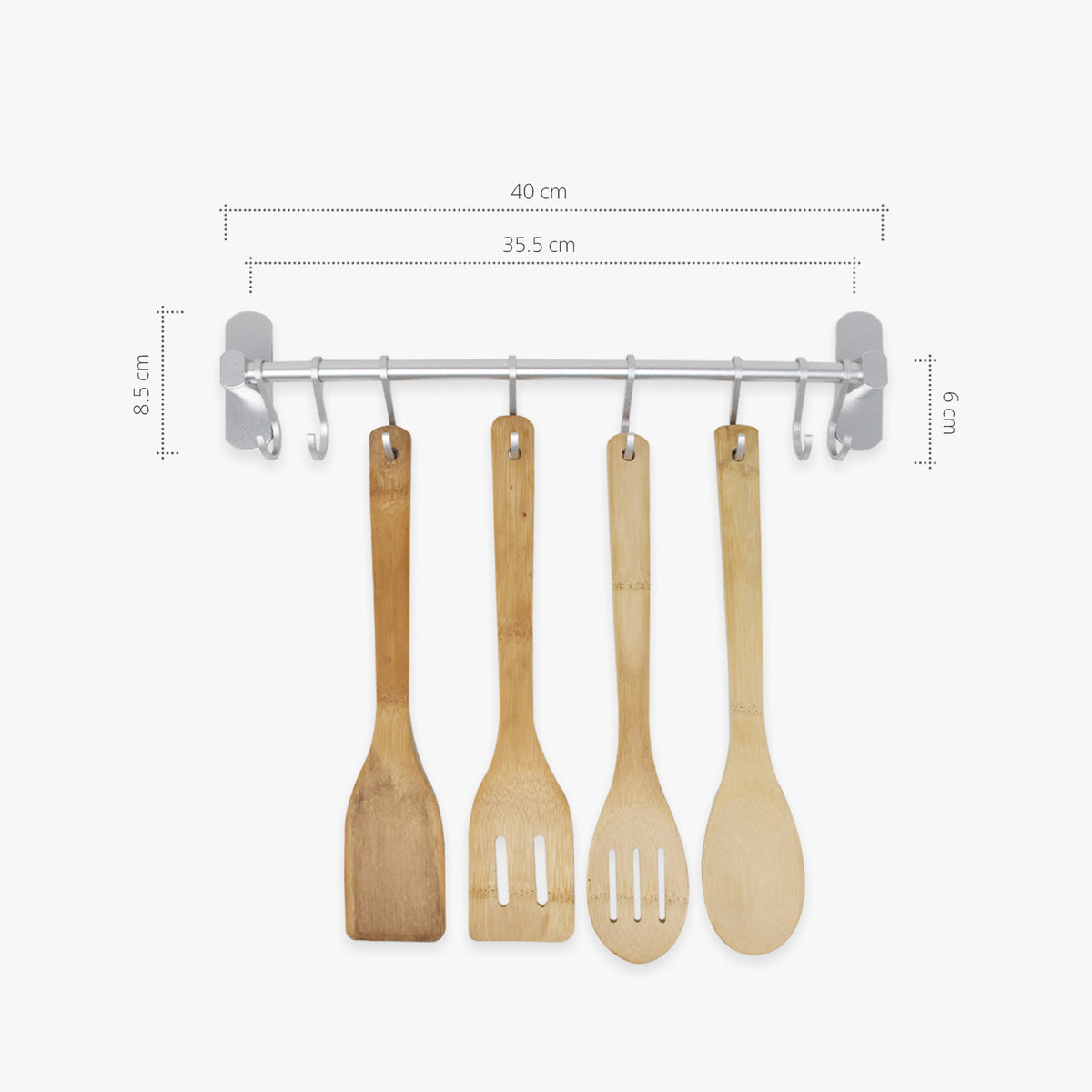 Kitchen Utensil Rack Size