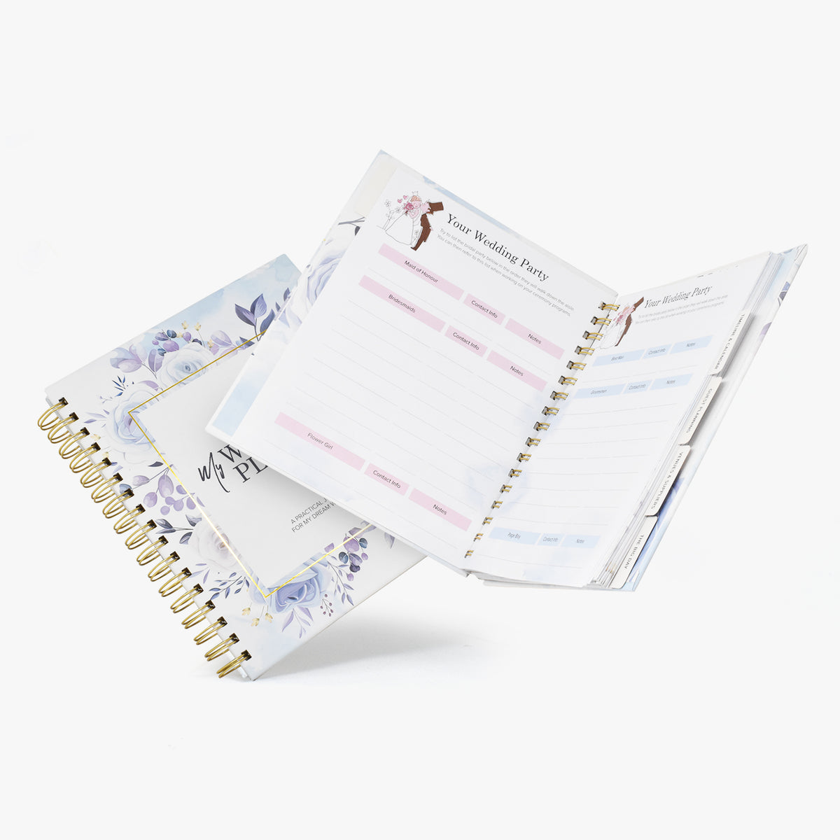 Wedding Planner Book Content Design
