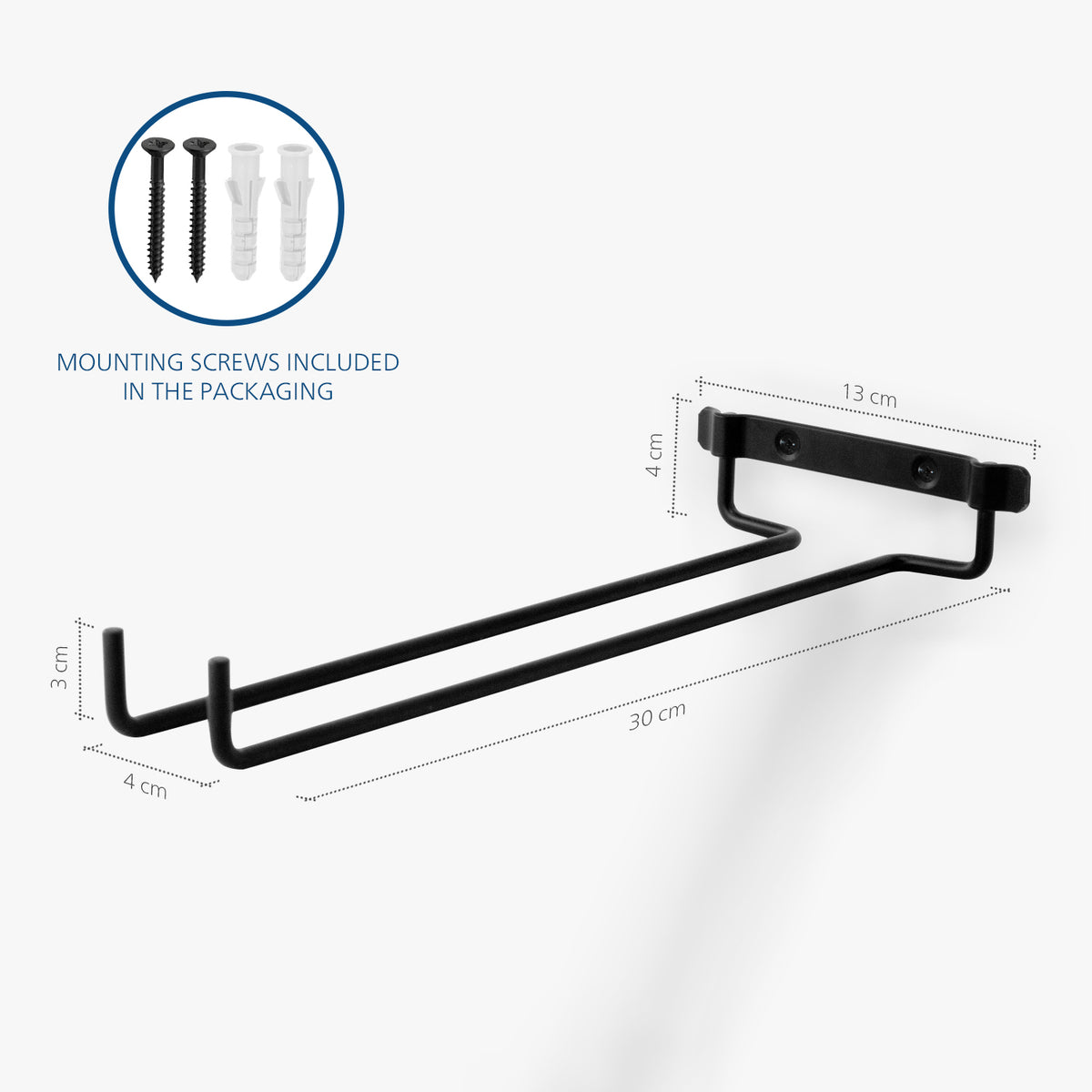 Wine Glass Holder Size