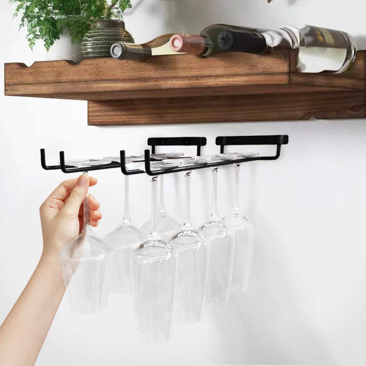 Hanging Wine Glass Rack